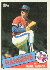 1985 Topps Baseball Cards      055      Frank Tanana